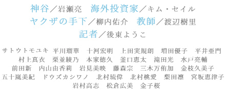 キャスト名