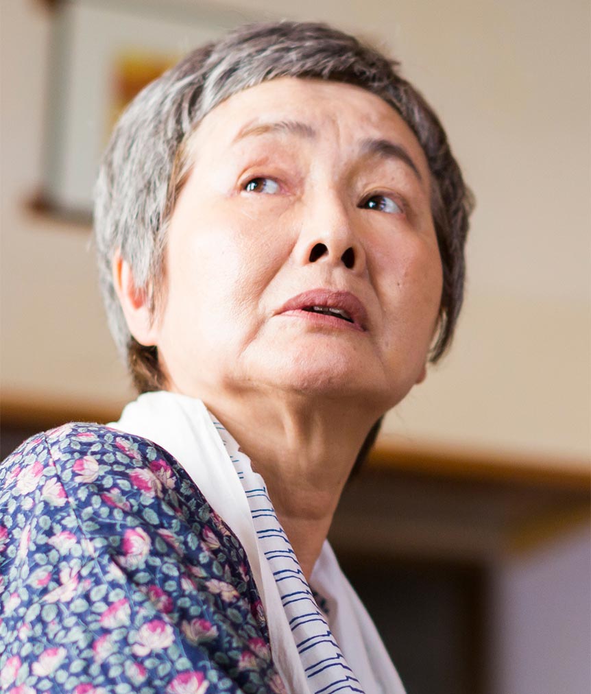 川口千恵子（72歳）／角替和枝