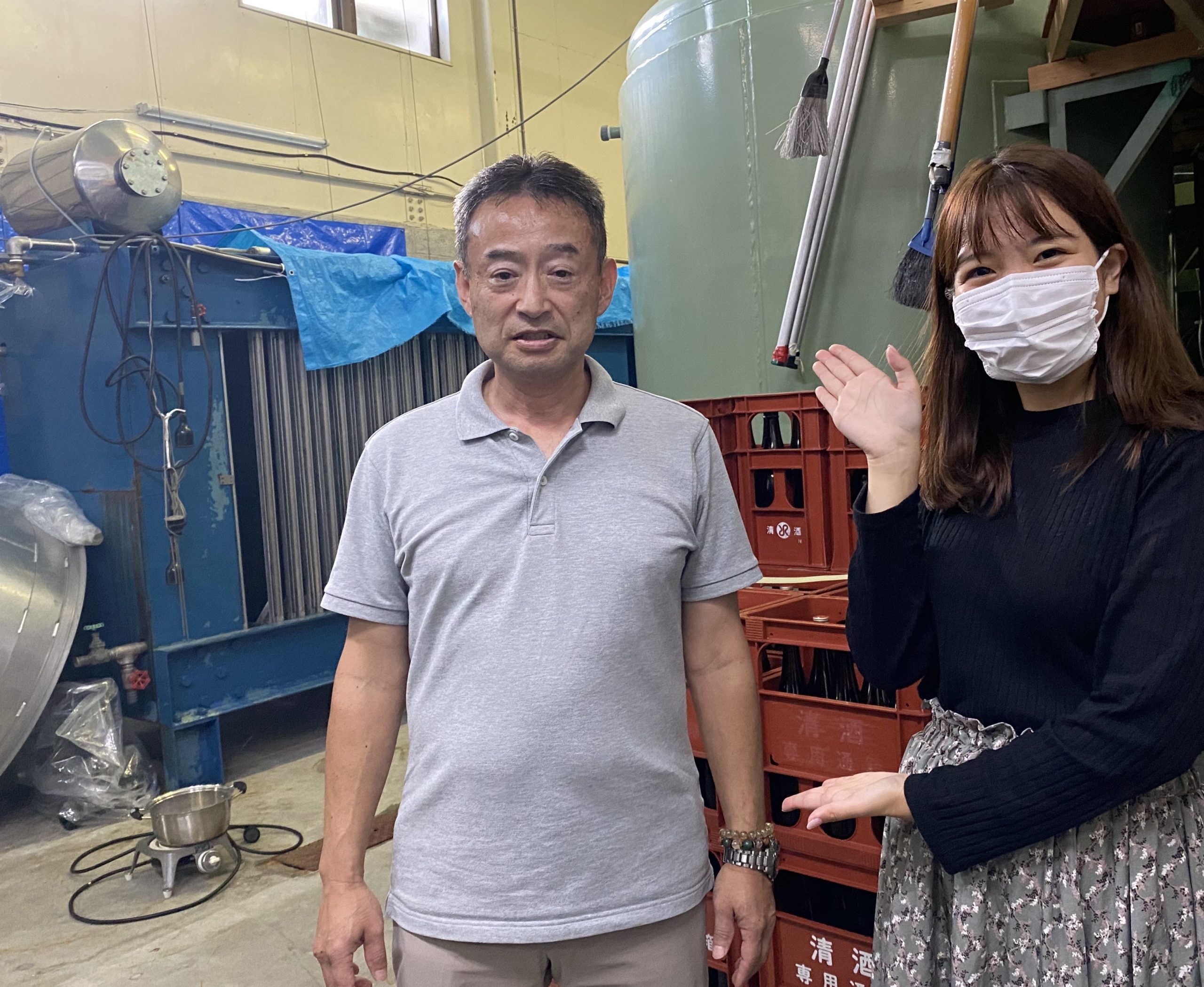 10月13日 太冠酒造を探訪 日本酒の日 山梨酒蔵探訪スコーパー