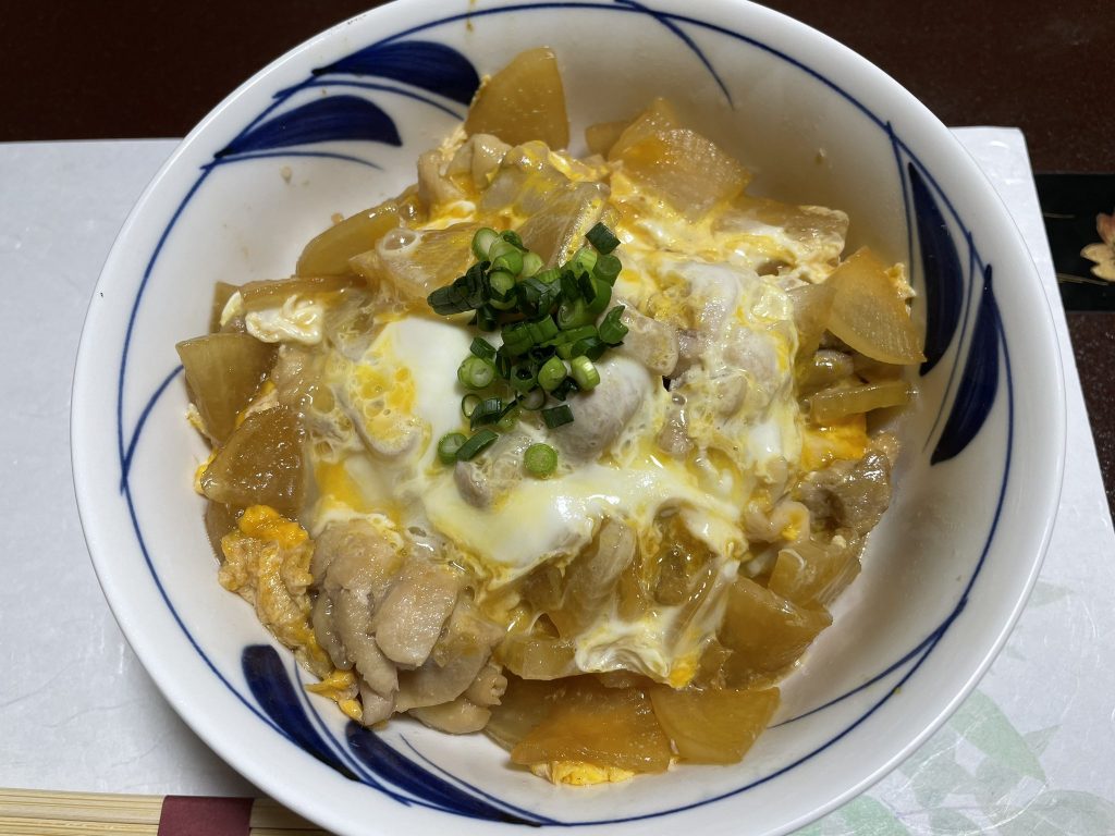 大根の親子丼