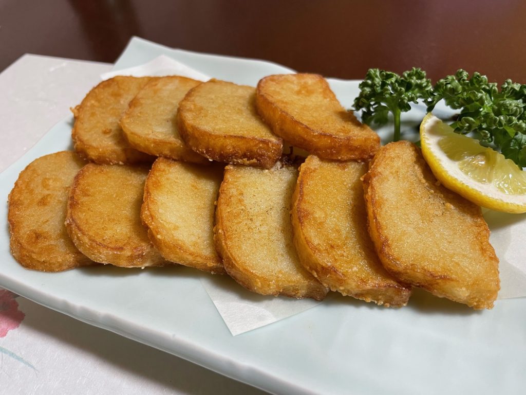 かまぼこの唐揚げ