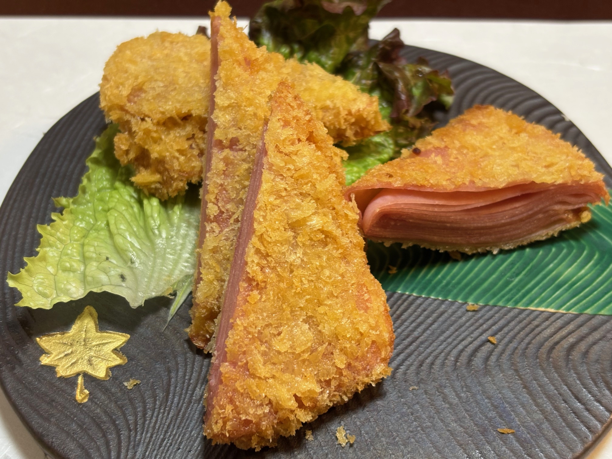 ハムカツ - 村上食堂