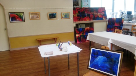 アートが並ぶ 体験ギャラリー 5月26日 山梨ライブ ててて ｔｖ