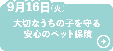 大切なうちの子を守る安心のペット保険