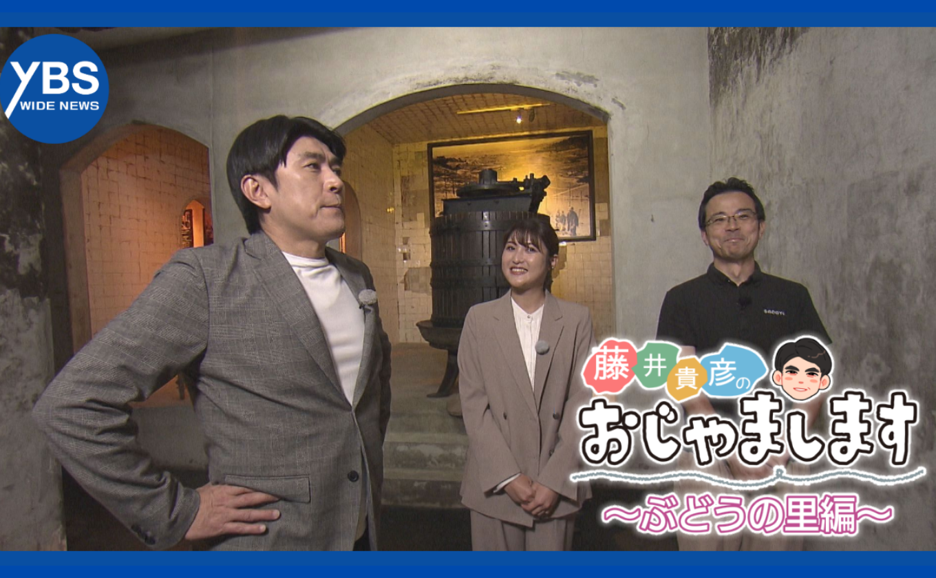 「藤井貴彦のおじゃまします」金曜 ワイドニュースで放送中
