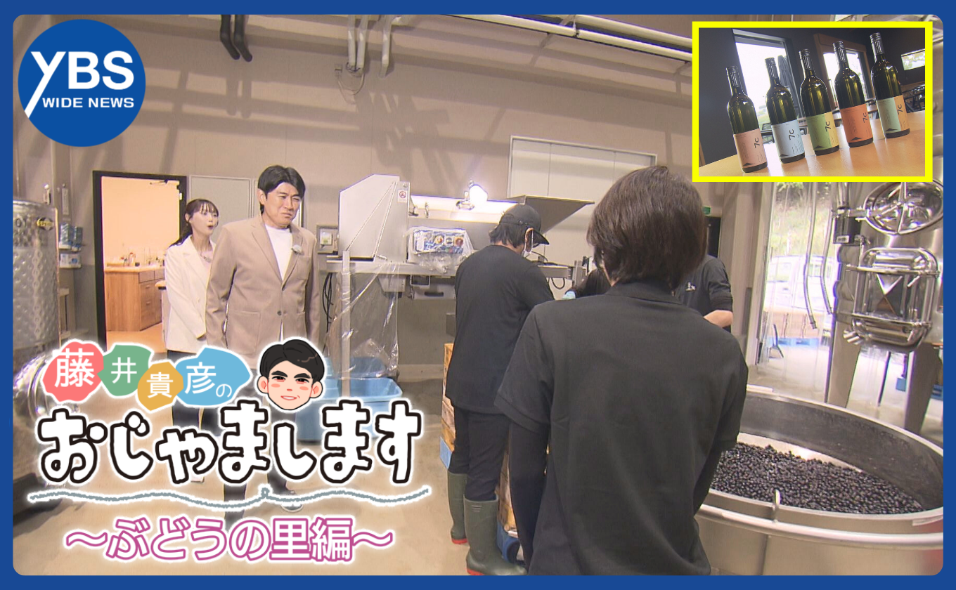 「藤井貴彦のおじゃまします」金曜 ワイドニュースで放送中