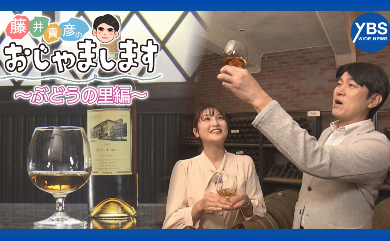 「藤井貴彦のおじゃまします」毎週金曜 ワイドニュースで放送中